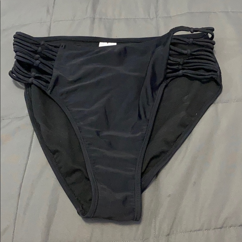 High waisted bikini bottoms